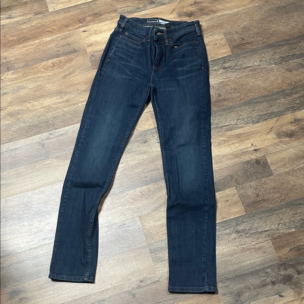 Carhartt Women's Skinny Jeans in Dark Blue Wash